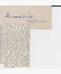 Maj Gen Sir Hereward Wake-0
