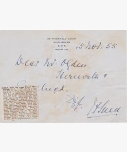 Gen John Shea / Gen Sir John Stuart Mackenzie Shea-0